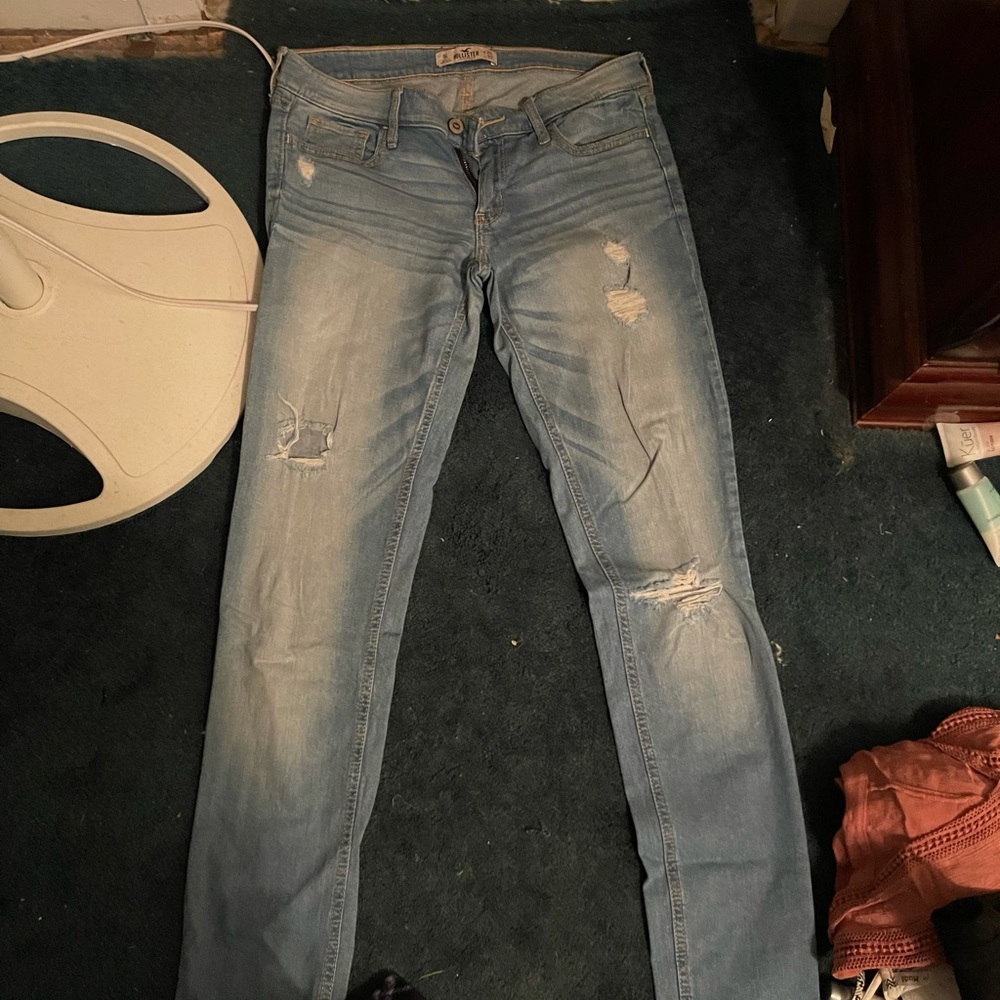 Hollister Super Skinny Jeans - Light Wash